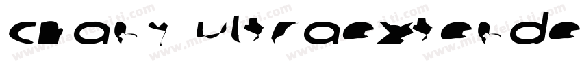 chany ultraextended字体转换